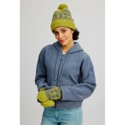 Tranquillo - Women's Wollmütze mit Bommel - Mütze^ Kopfbedeckungen|Alltagsbekleidung