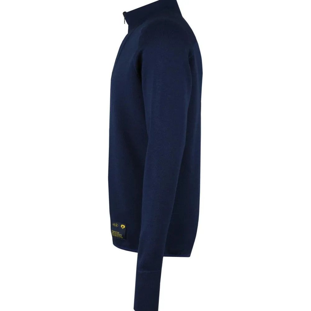 - Pullover Mit Zip - Merinopullover>Transhumance Sale