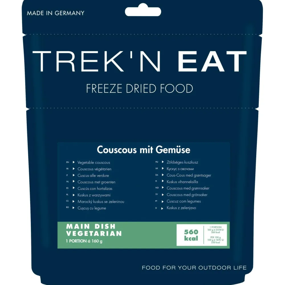 - Couscous mit Gemüse - Expeditionsnahrung>Trek'n Eat Clearance