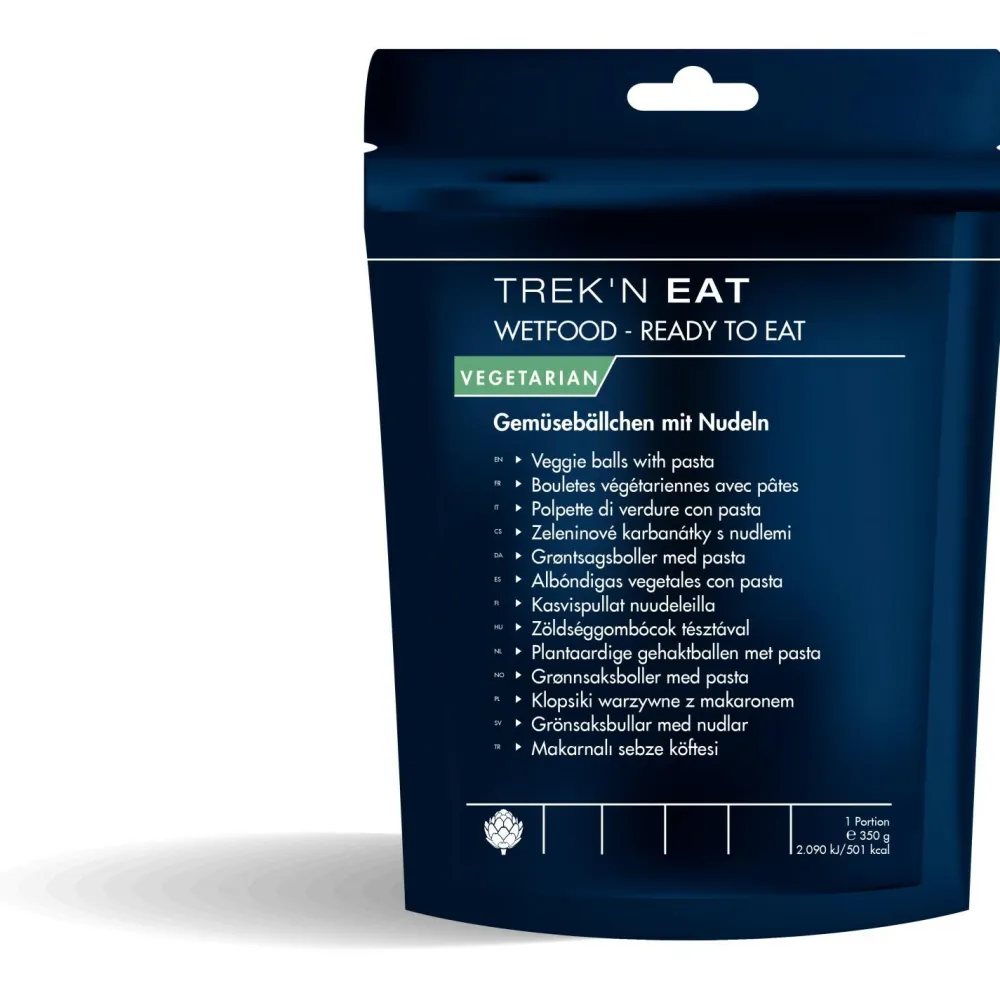 - Gemüsebällchen mit Nudeln>Trek'n Eat Discount