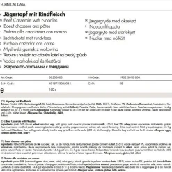 - Jägertopf mit Rindfleisch + Nudeln><noscript><img width=