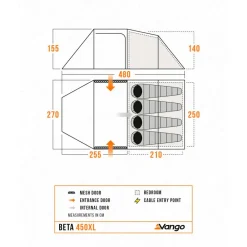 - Beta 450XL - 4-Personen Zelt><noscript><img width=