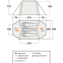 Vango - Classic Air 300 - 3-Personen Zelt