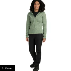 New - Women's Aland Hooded Jacket - Fleecejacke Trekkingbekleidung|Wanderbekleidung