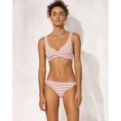 Watercult - Women's Seaside Splash Cross-Over Bikini Top - Bikini-Top^ Bademode