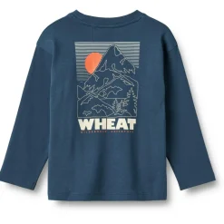Kinder WHEAT - Kid's L/S Print Dixie - Longsleeve